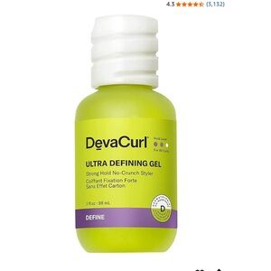 DevaCurl Ultra Defining Gel Strong Hold No-Crunch Styler | Non-Flaking Formula